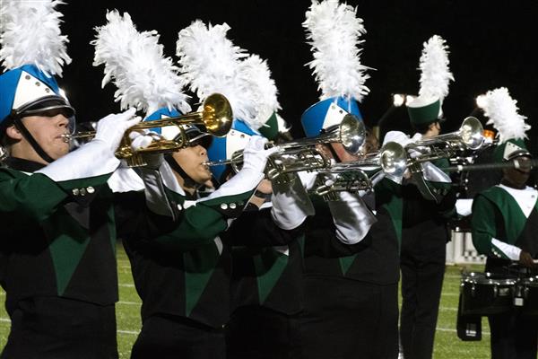 Arundel High School Marching Band Performing